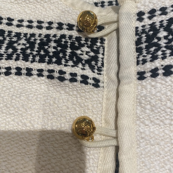 Celine Paris Baja Cardigan in striped tweed, size 36/small, NWT - Picture 9 of 9